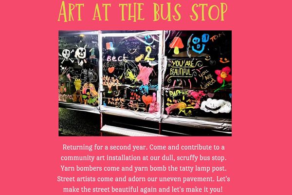 Art At The Bus Stop