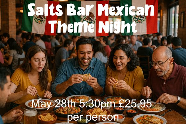 Salts Bar Mexican Theme Night