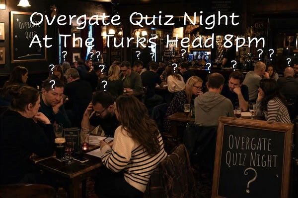 The Turks Head Overgate Quiz Night